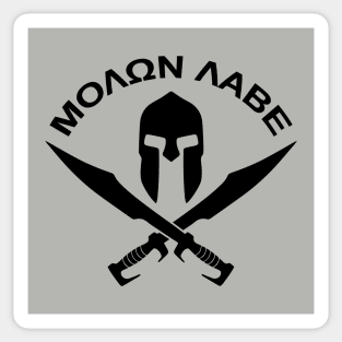 Mod.19 Molon Labe Greek Spartan Sticker